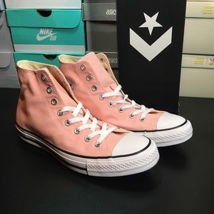 Converse All-Star High Top Pink Sneakers